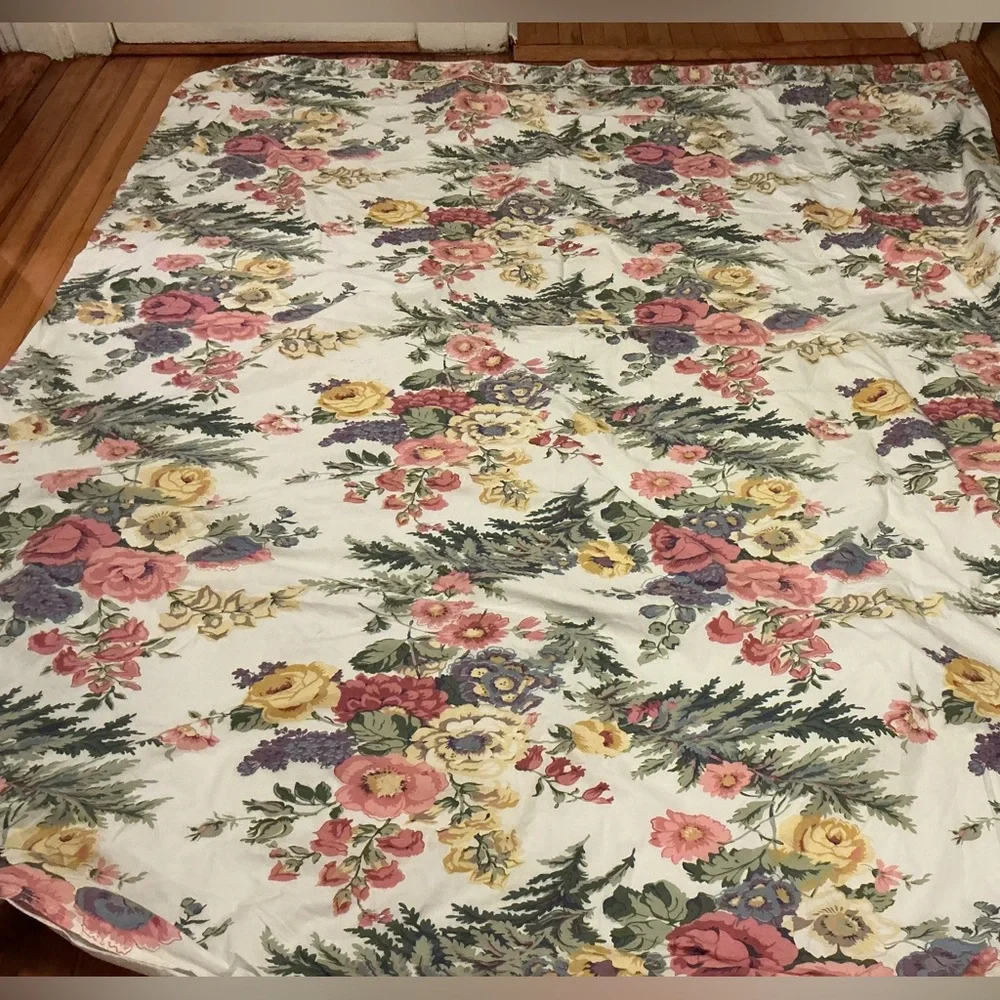 Vintage Cotton Floral Duvet